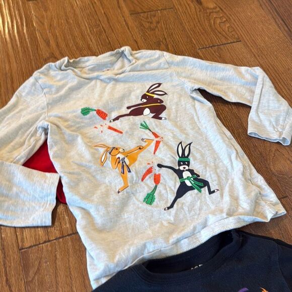 Boys 5t- 6 pajama holiday shirt bundle Roller Rabbit Pokemon Paw Patrol - Picture 7 of 12